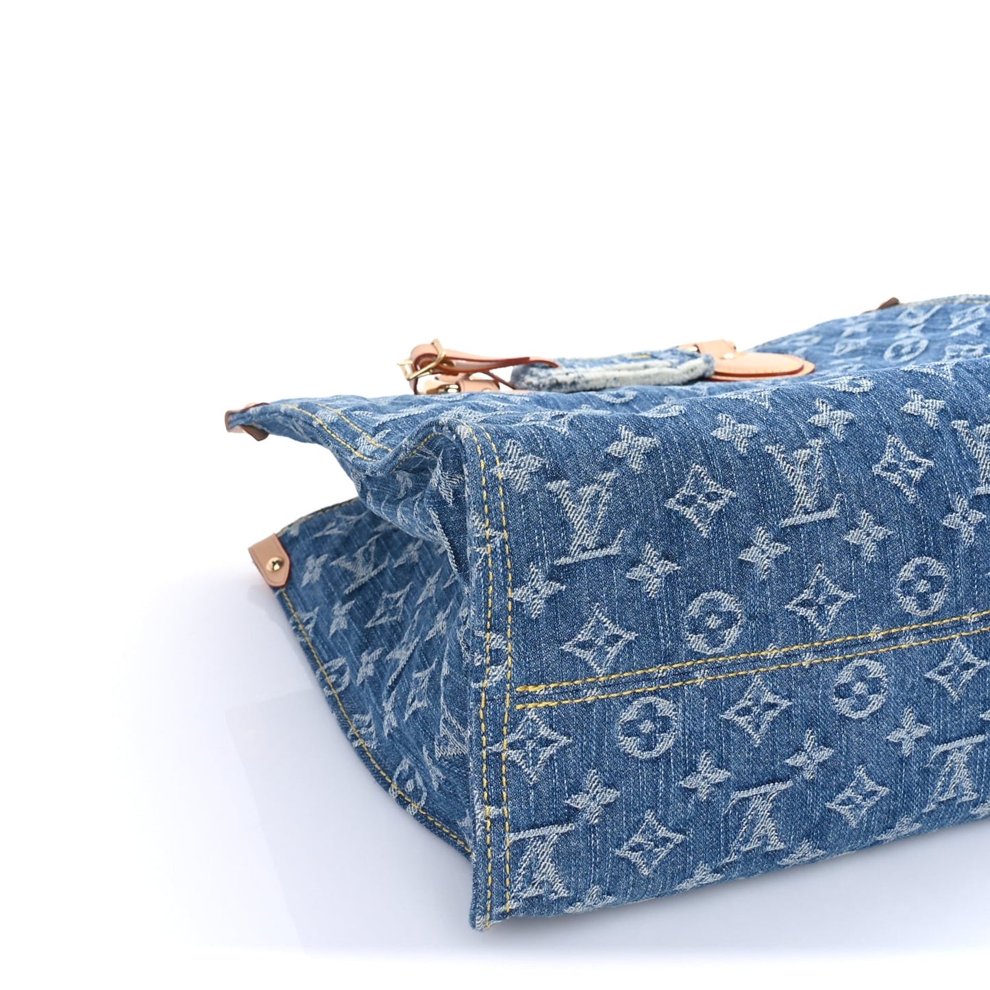 Monogram Denim Onthego MM Blue