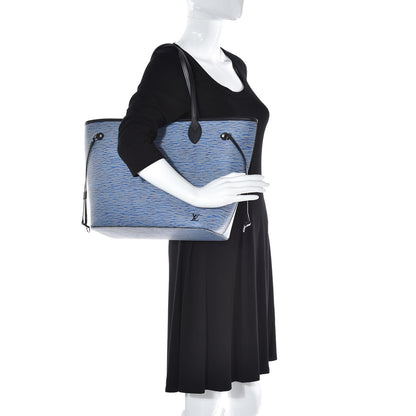 Louis Vuitton Epi Neverfull MM Denim Light 2 of 6
