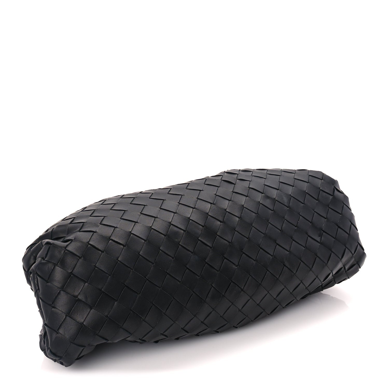 Bottega Veneta Nappa Maxi Intreccio The Pouch Oversized Clutch  Black 3 of 8