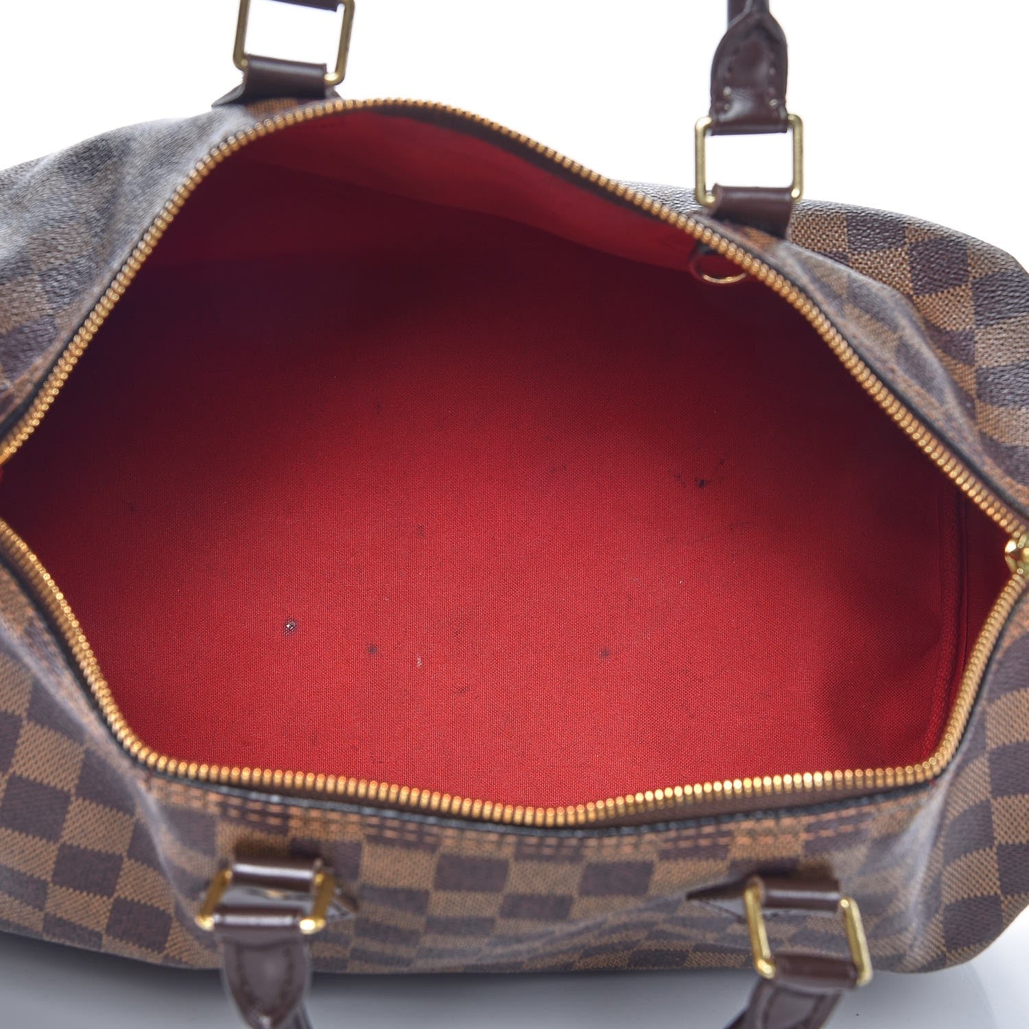 Louis Vuitton Damier Ebene Speedy 35 5 of 16