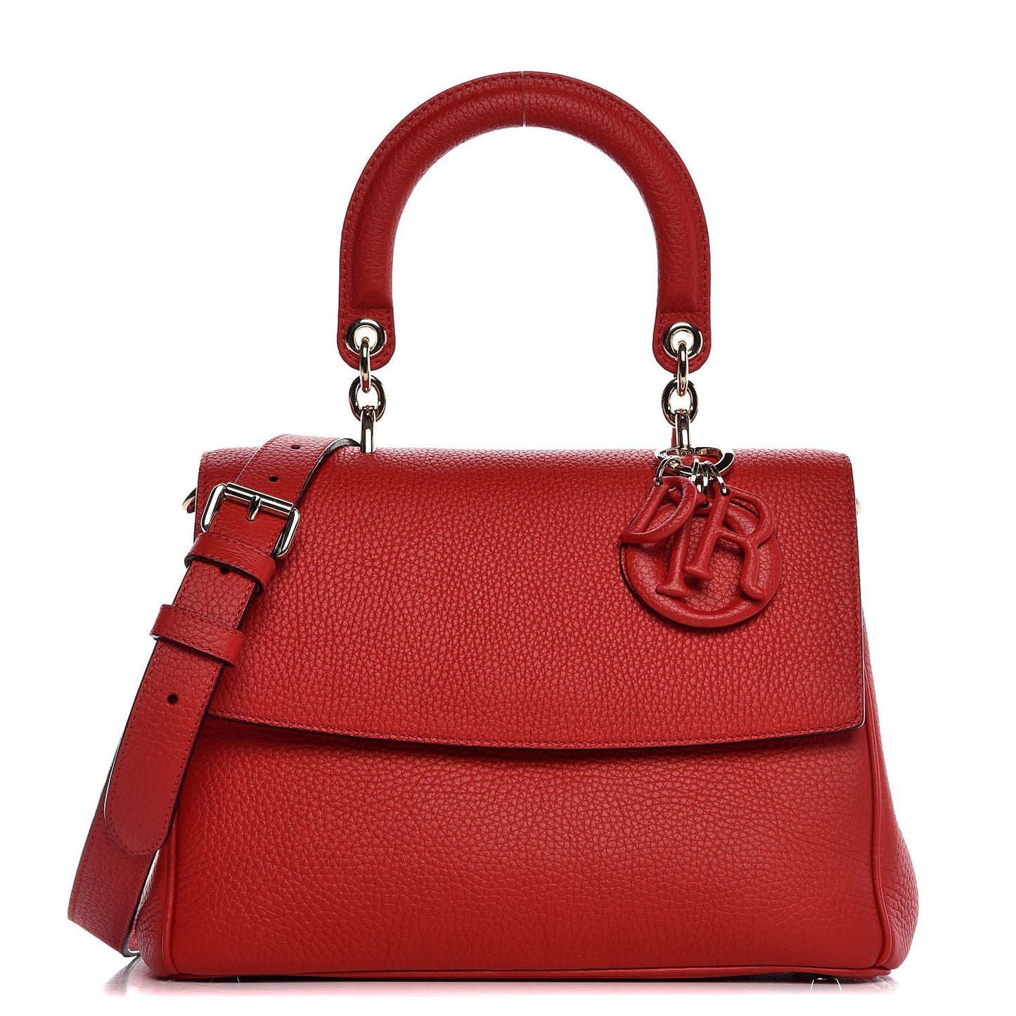 Bullcalf Small Be Dior Flap Red