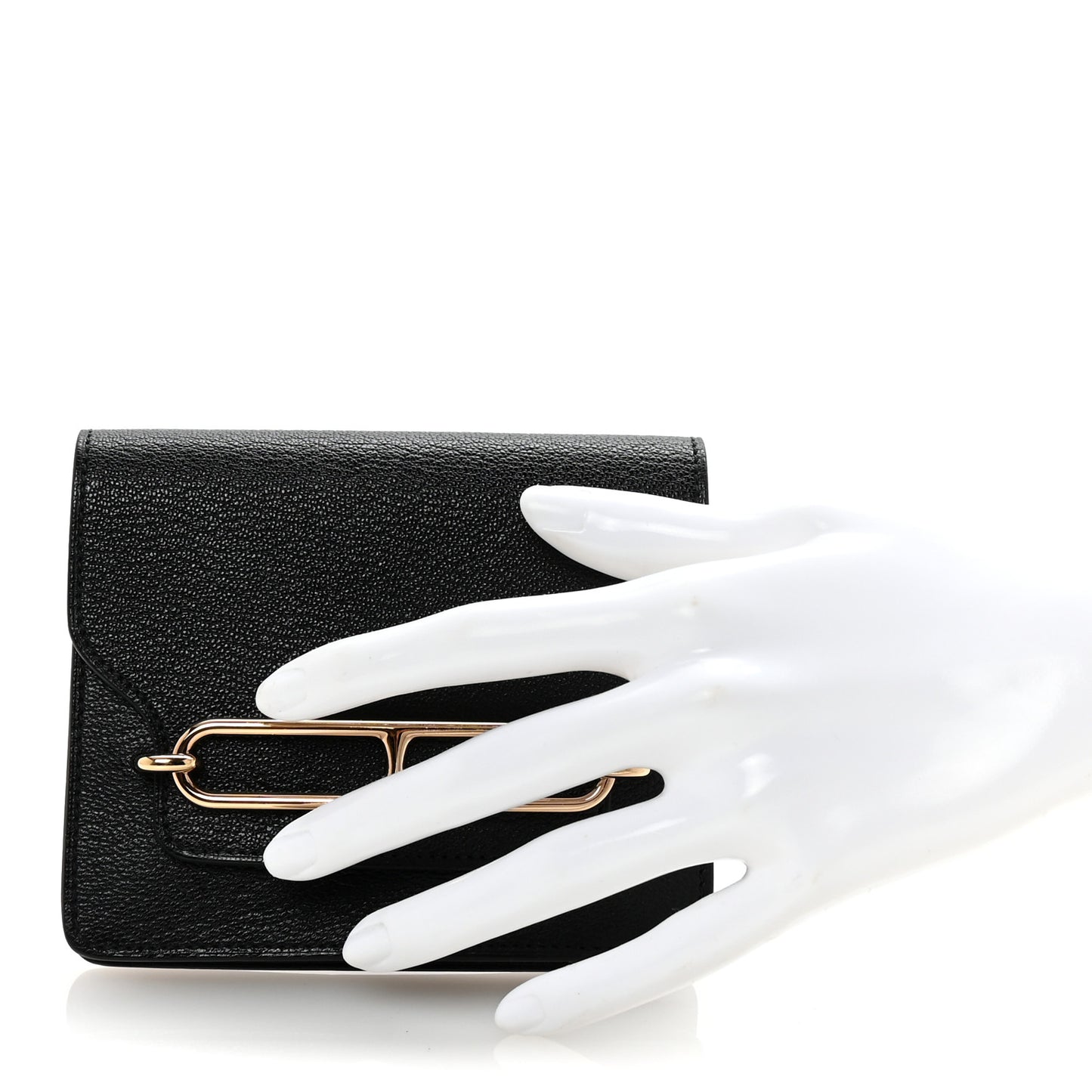 Chevre Mysore Roulis Slim Wallet Black