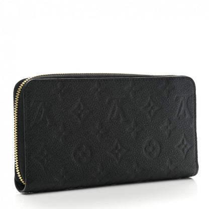 Louis Vuitton Empreinte Zippy Wallet Black 3 of 7