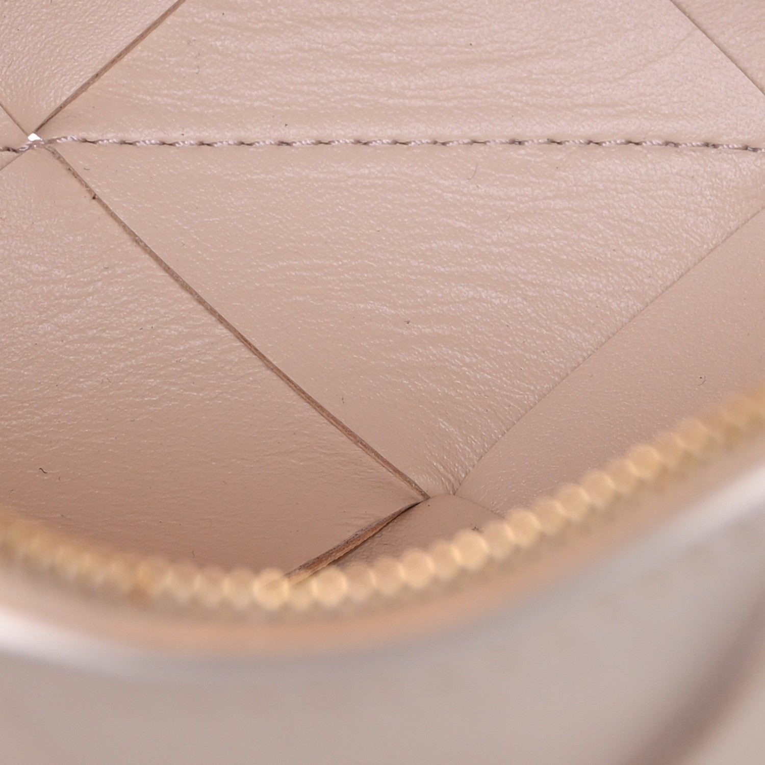 Bottega Veneta Lambskin Maxi Intrecciato Mini Cassette Camera Bag Macaroon 5 of 7