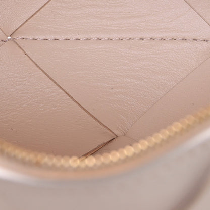 Bottega Veneta Lambskin Maxi Intrecciato Mini Cassette Camera Bag Macaroon 5 of 7