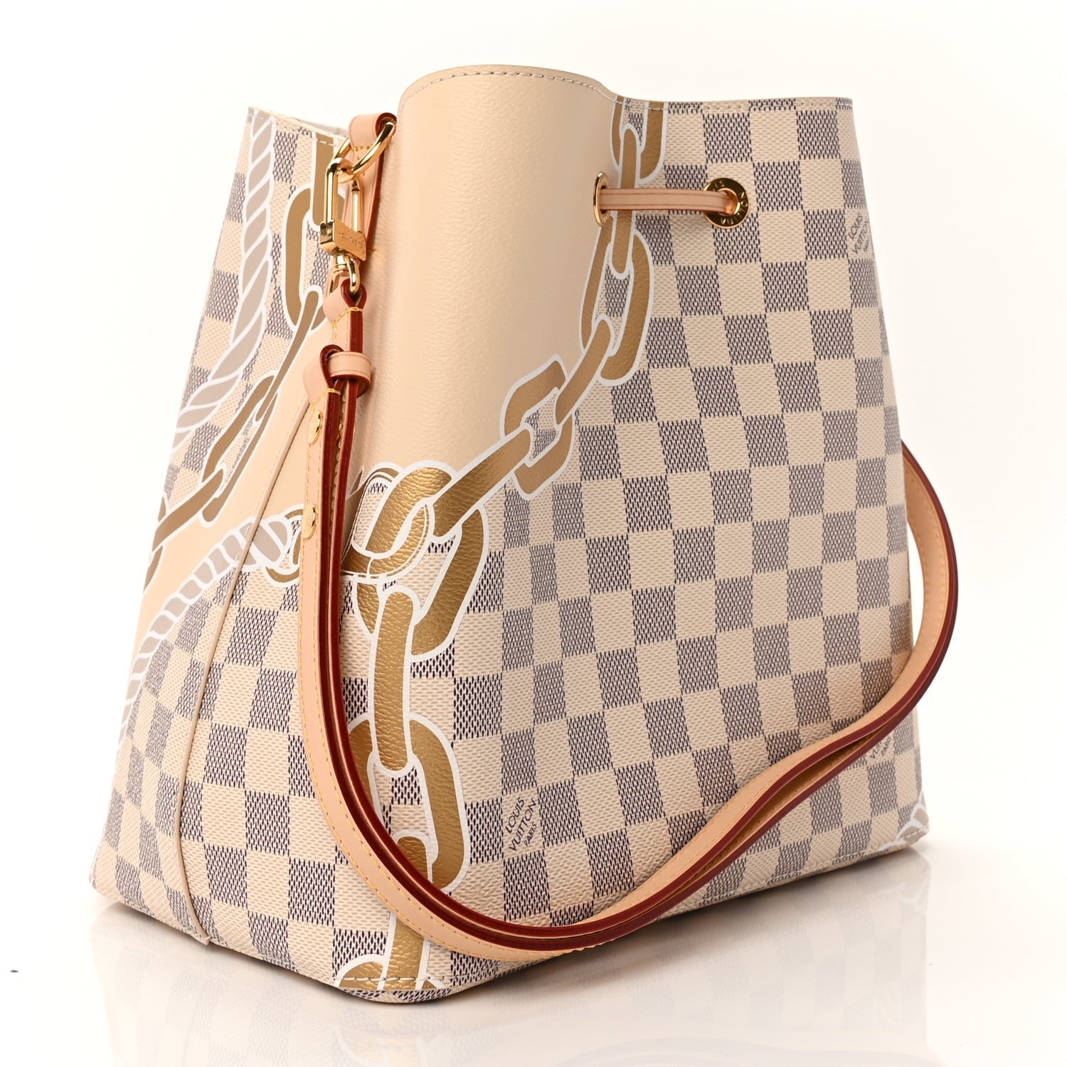 Louis Vuitton Damier Azur Nautical Neonoe MM 2 of 8