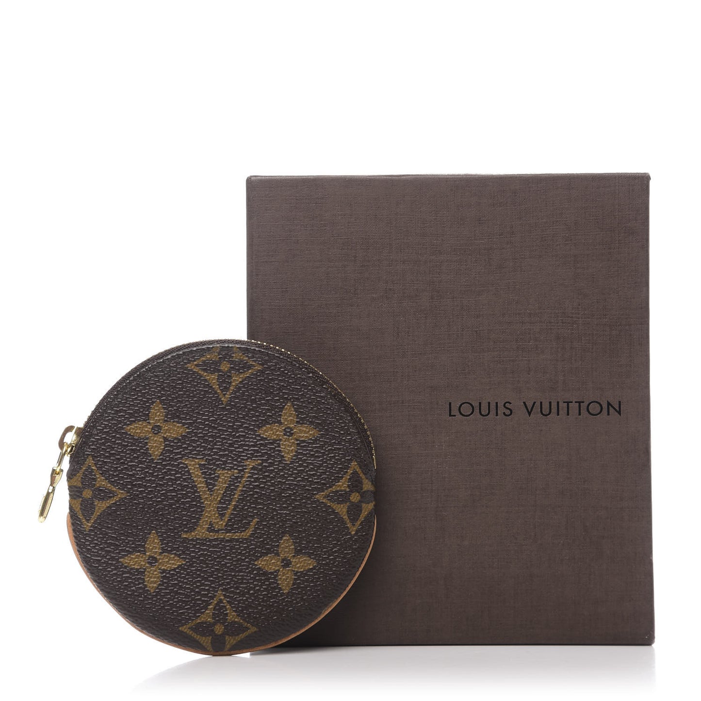 Monogram Round Coin Purse