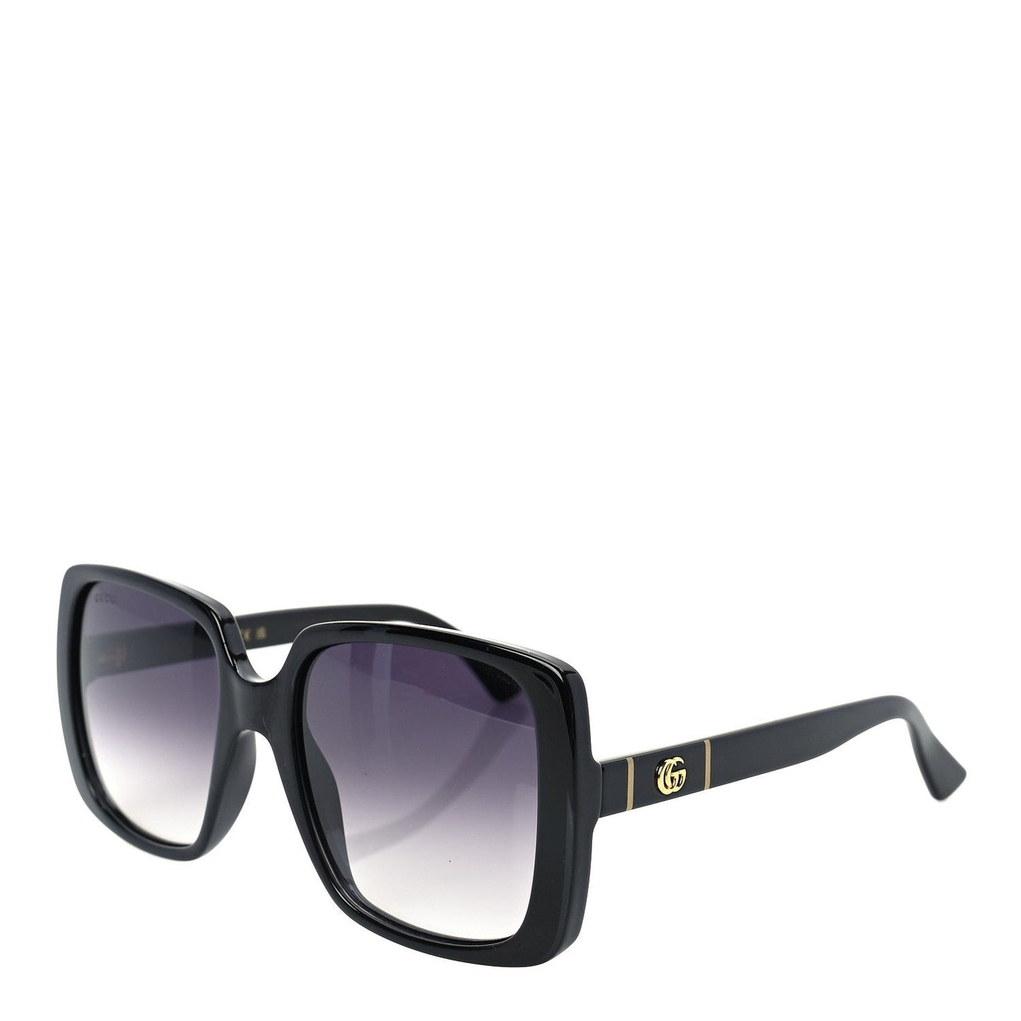Acetate Square Sunglasses GG0637SK  Black