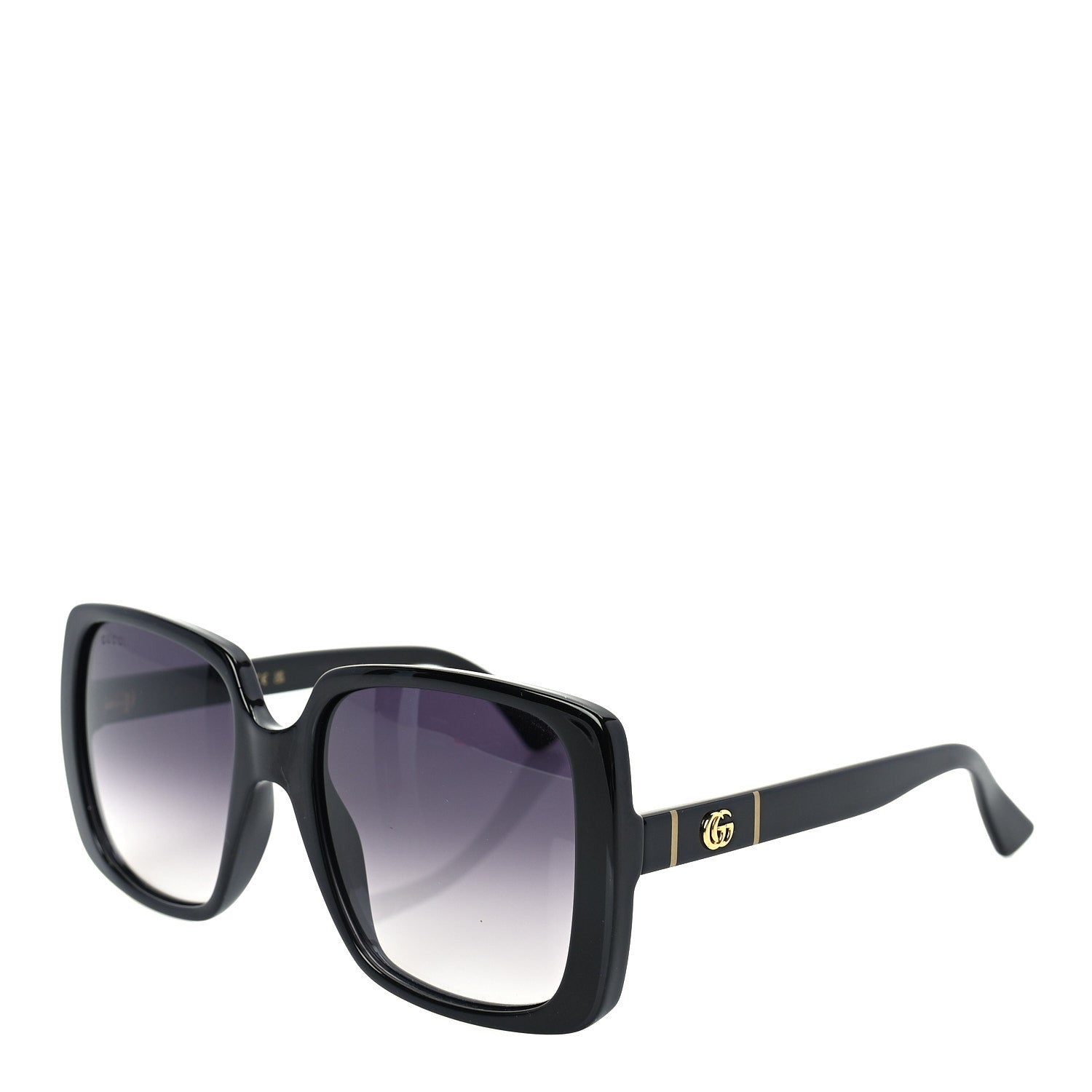 Gucci Acetate Square Sunglasses GG0637SK  Black 1 of 7