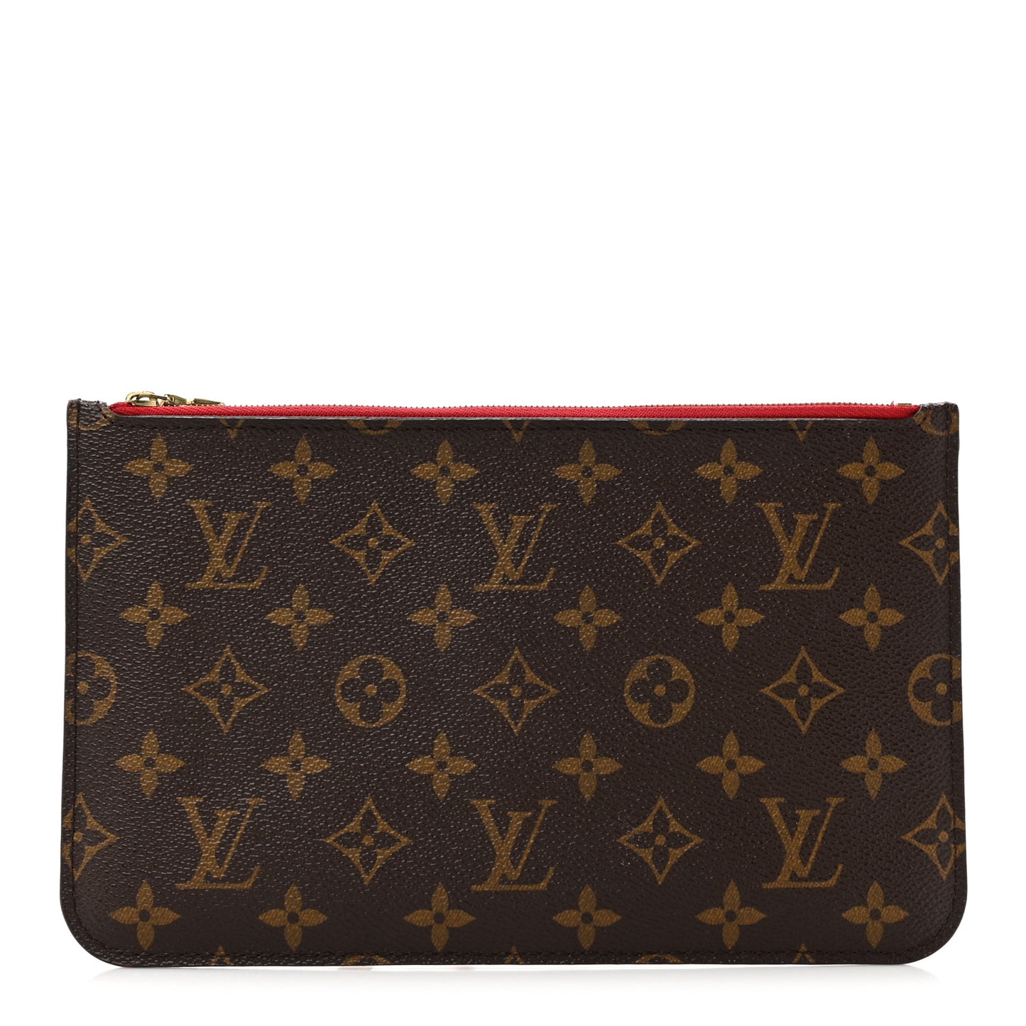 Monogram Neverfull MM GM Pochette Cherry