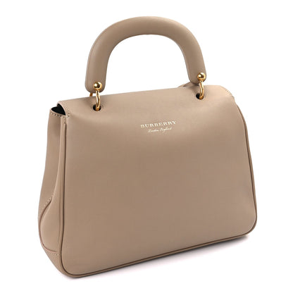 Burberry Trench Calfskin Medium DK88 Top Handle Bag Honey 2 of 7