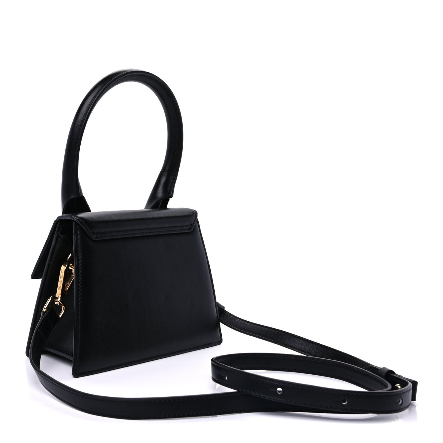 Smooth Calfskin Le Chiquito Moyen Black