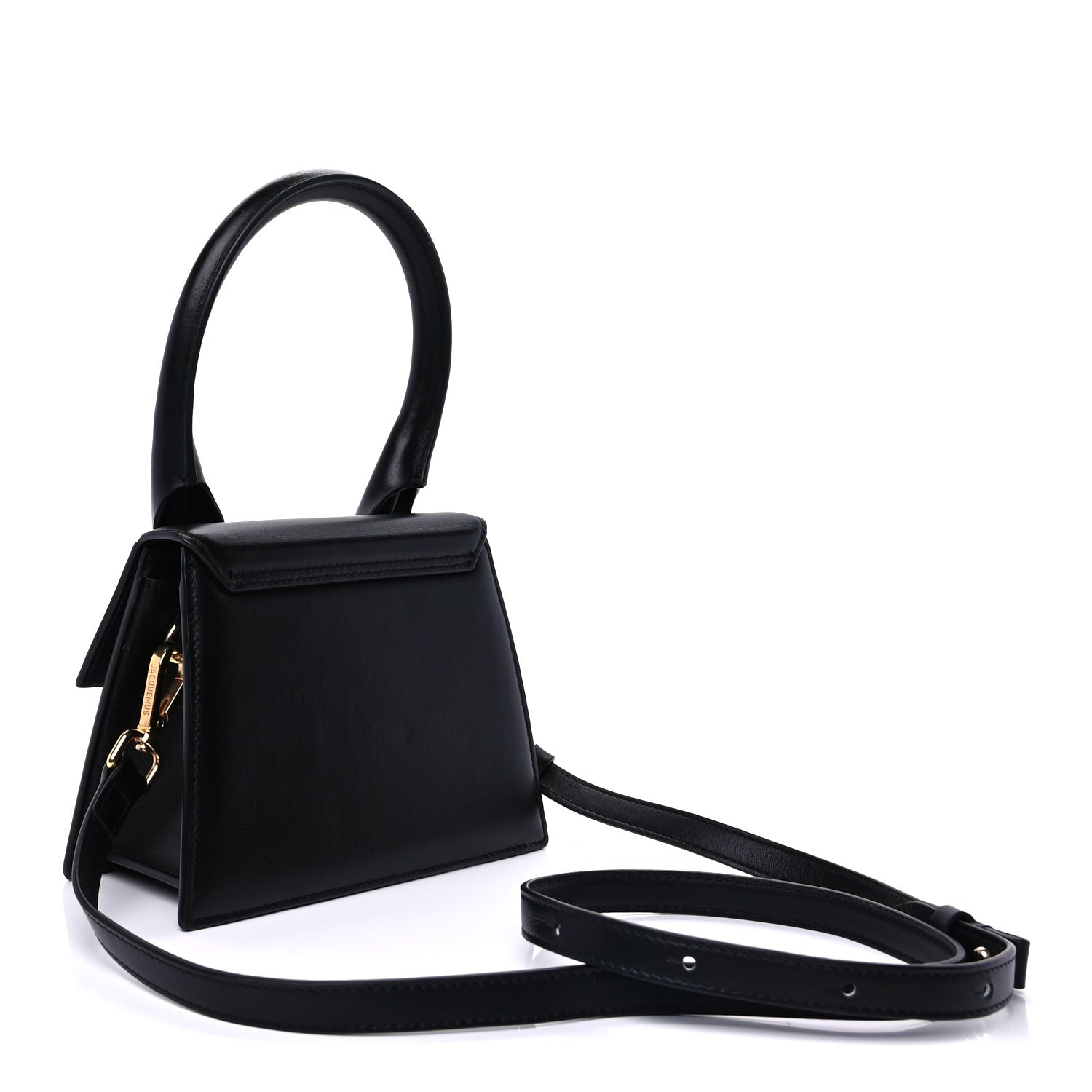 Jacquemus Smooth Calfskin Le Chiquito Moyen Black 2 of 8