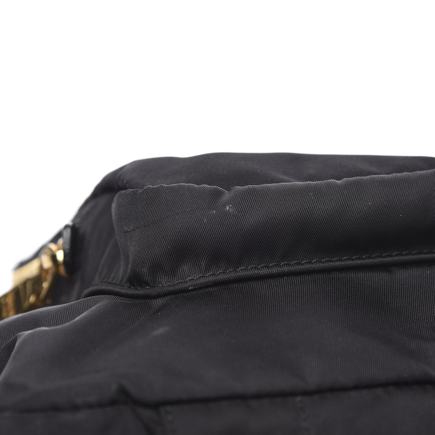 Tessuto Nylon Vela Diaper Bag Black