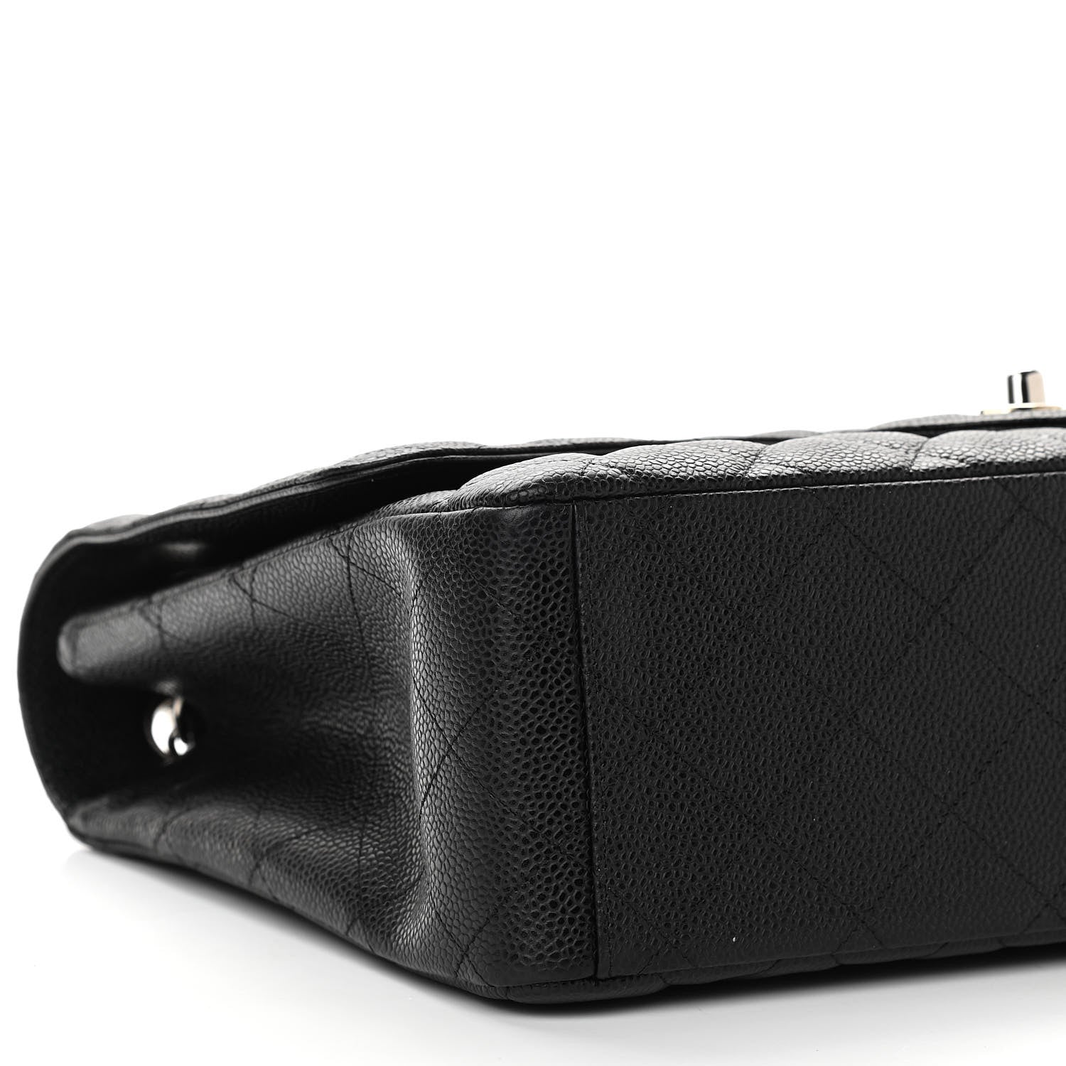Chanel Caviar Quilted Maxi Single Flap Black 5 of 11