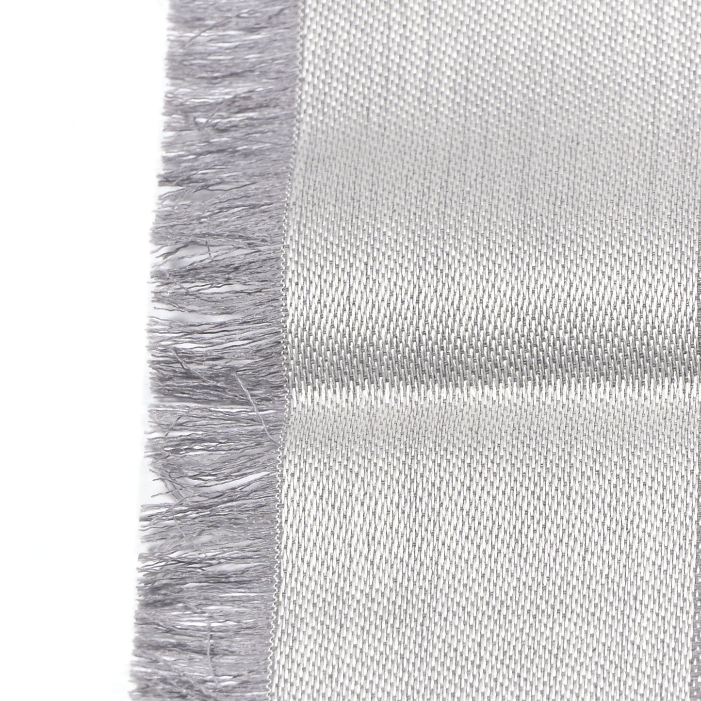 LOUIS VUITTON Wool Silk Monogram Denim Shawl Pearl Grey