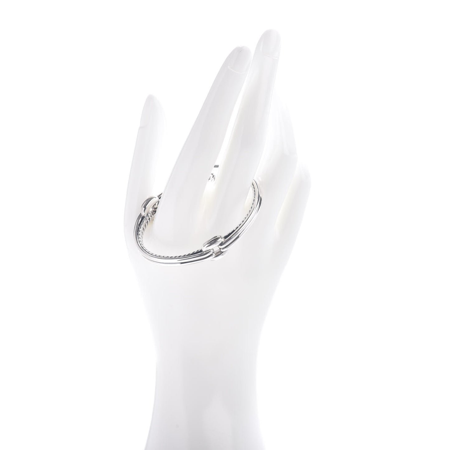 Sterling Silver Thoroughbred Double Link Bracelet