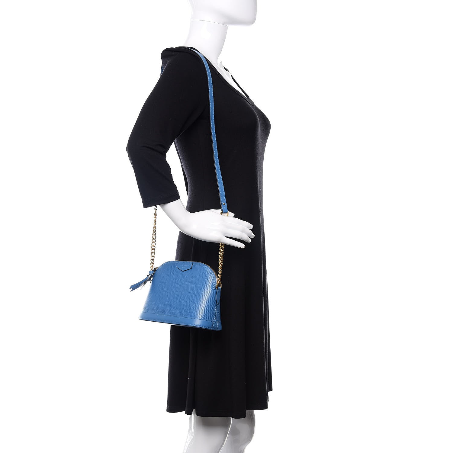 Louis Vuitton Epi Alma Mini Bleuet 2 of 9