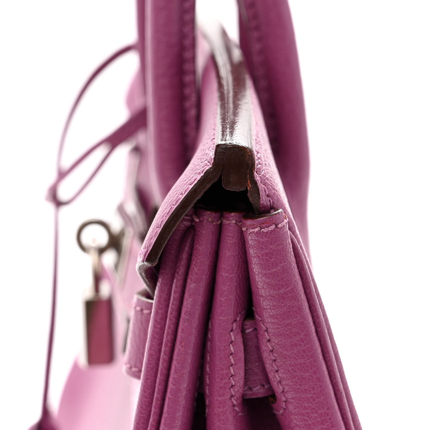 Chevre Mysore Birkin 30 Cyclamen