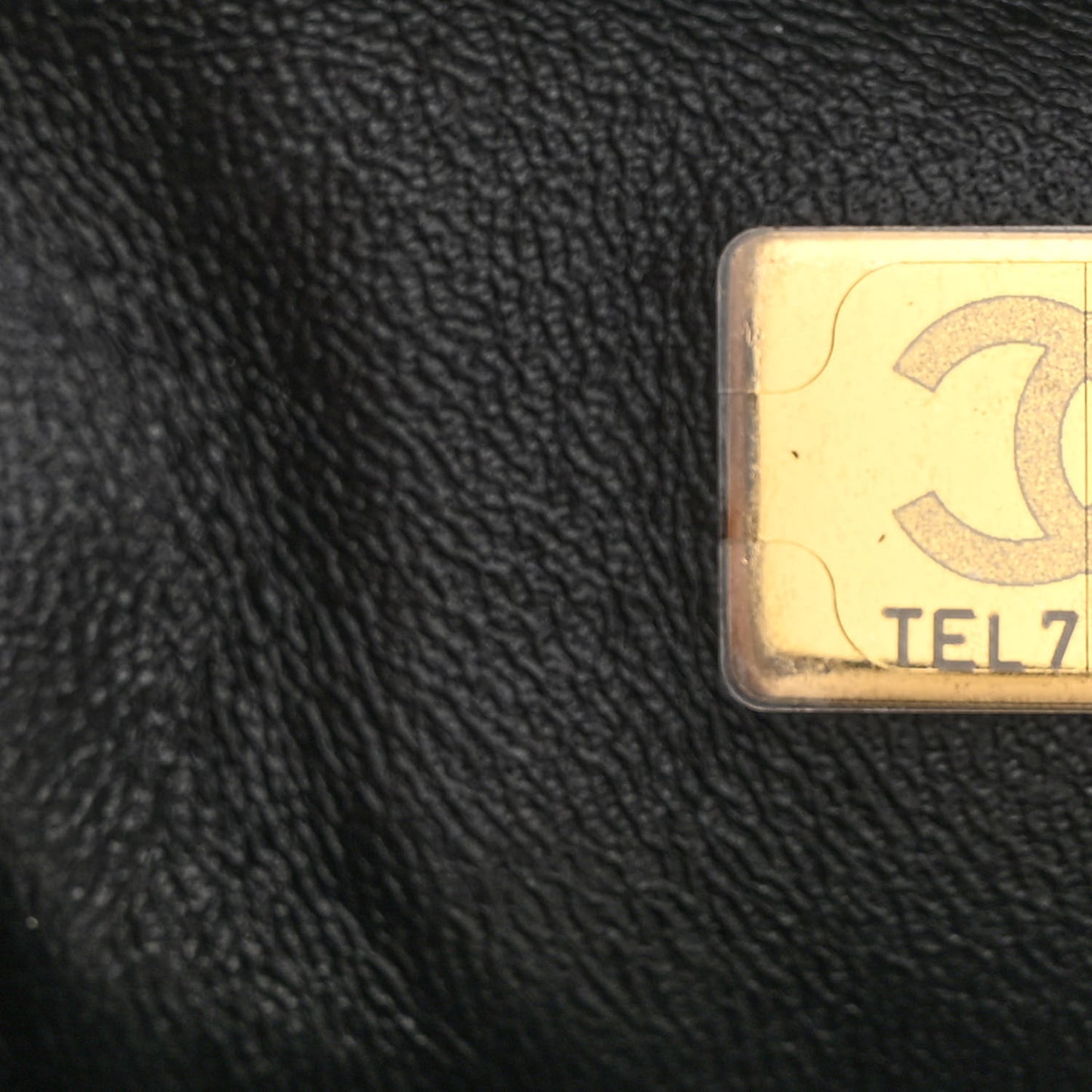 Lambskin Quilted Waist Bag Fanny Pack Black