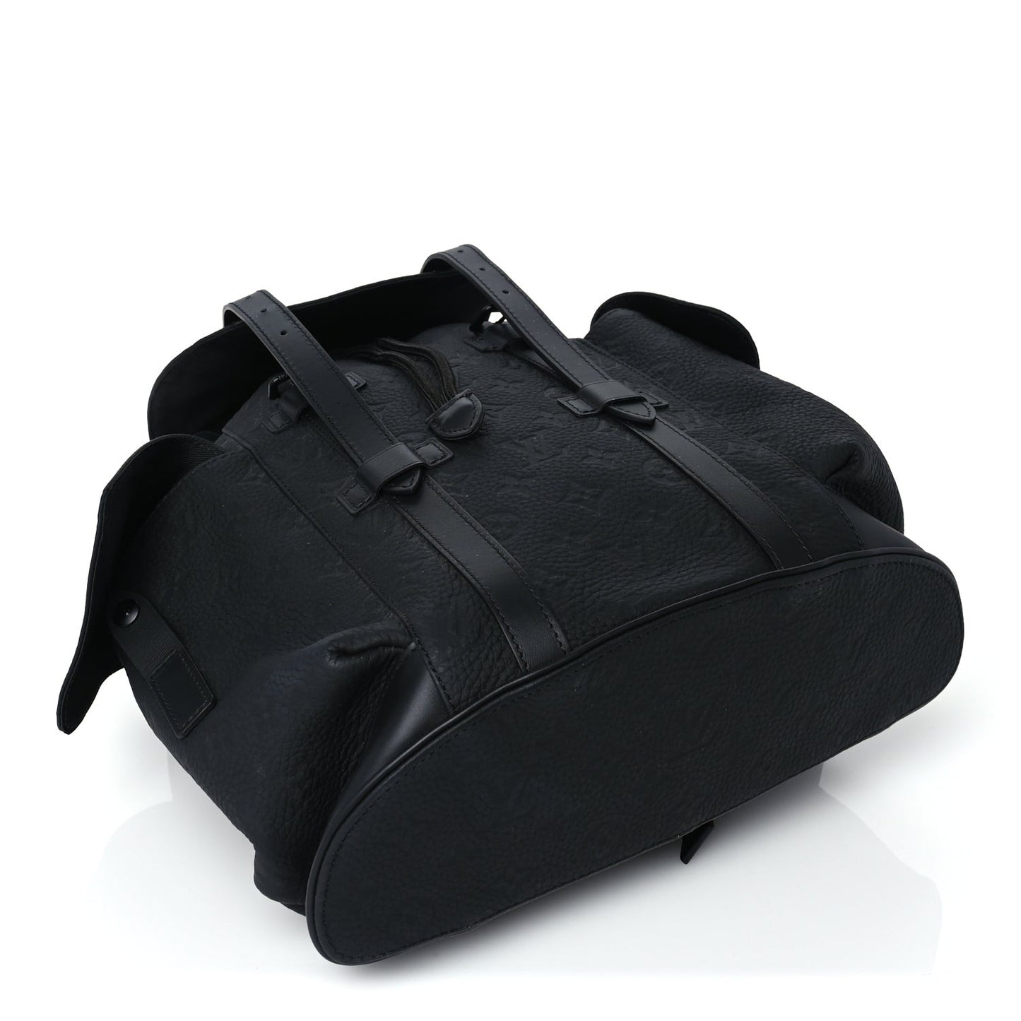 Taurillon Monogram Christopher MM Backpack  Black