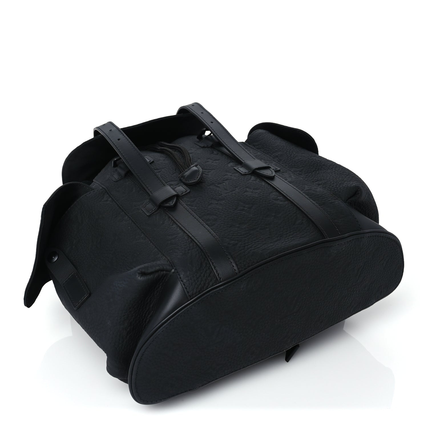 Louis Vuitton Taurillon Monogram Christopher MM Backpack  Black 3 of 8