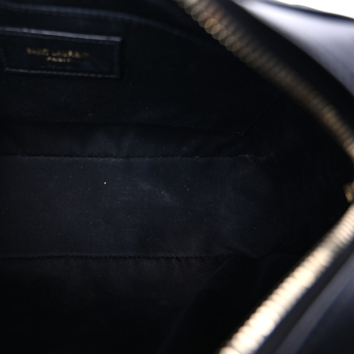 Calfskin Matelasse Monogram Lou Camera Bag  Black