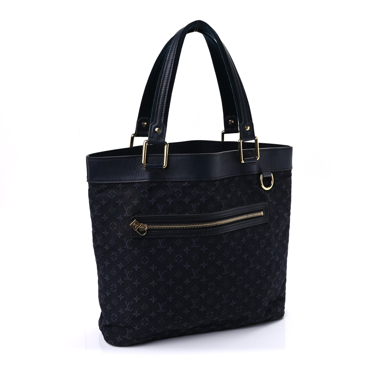 Louis Vuitton Mini Monogram Lucille GM Blue 2 of 8