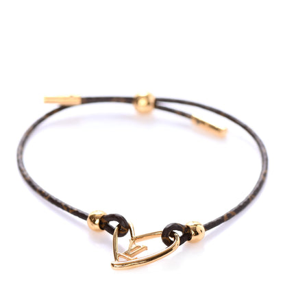 Louis Vuitton Monogram Fall In Love Adjustable Bracelet 1 of 5