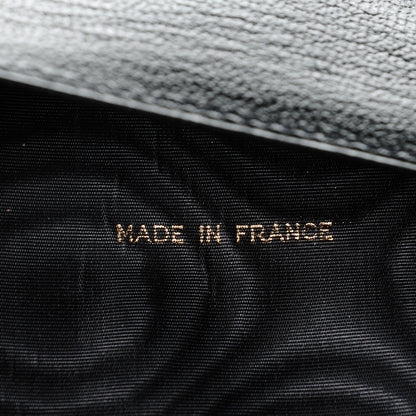 Chanel Goatskin Small Ring Agenda Planner Black 7 of 8