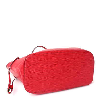 Louis Vuitton Epi Neverfull MM Castillan Red 3 of 8
