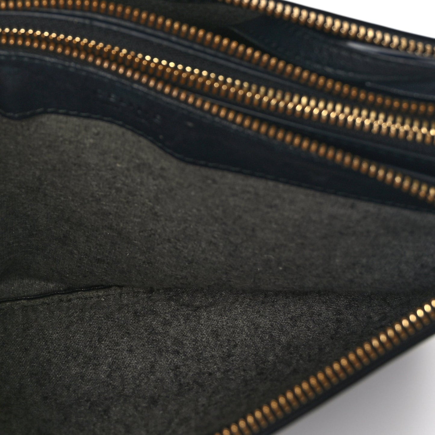 Lambskin Small Trio Crossbody Bag Black