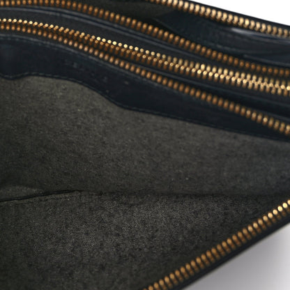 Celine Lambskin Small Trio Crossbody Bag Black 4 of 8