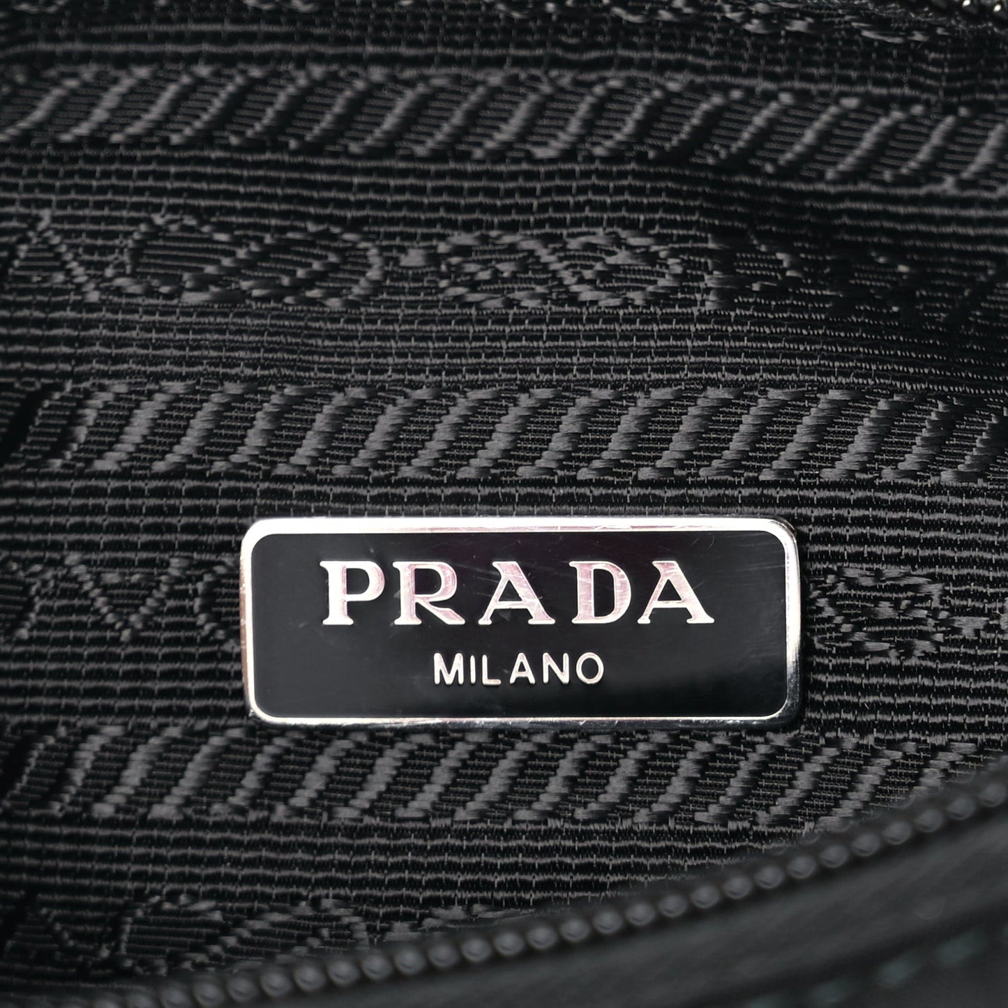Tessuto Nylon Mini Re-Edition 2000 Bag Black