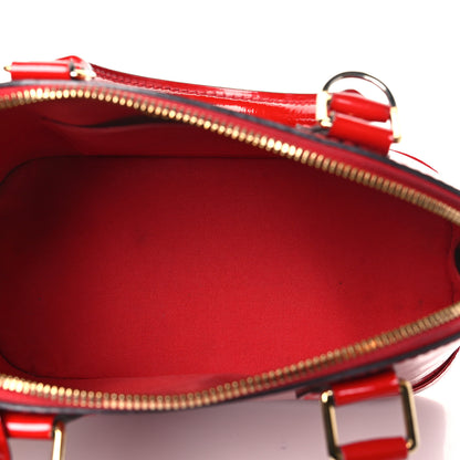 Louis Vuitton Vernis Alma BB Rose Indien 5 of 10