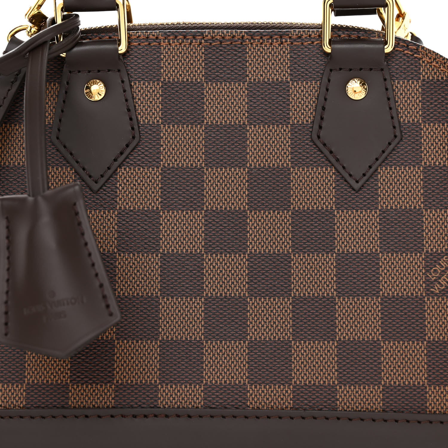 Louis Vuitton Damier Ebene Alma BB 7 of 9