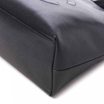 Chanel Caviar Large CC Shoulder Bag Black 5 of 10