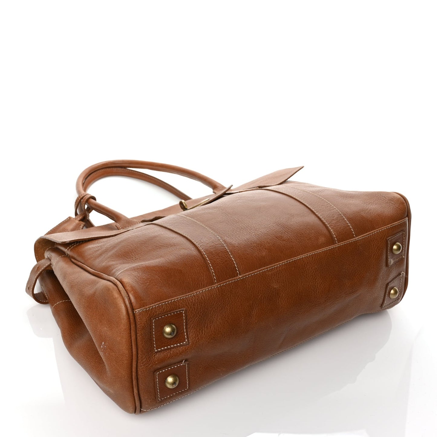Natural Leather Bayswater Oak
