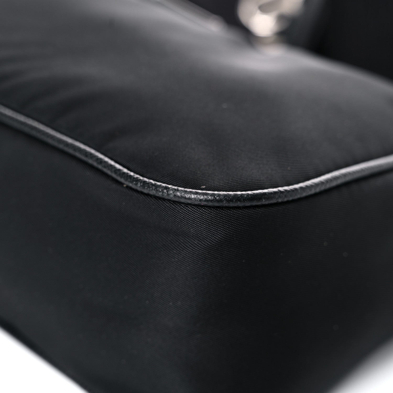 Prada Nylon Re-Edition 2005 Shoulder Bag Black 8 of 13