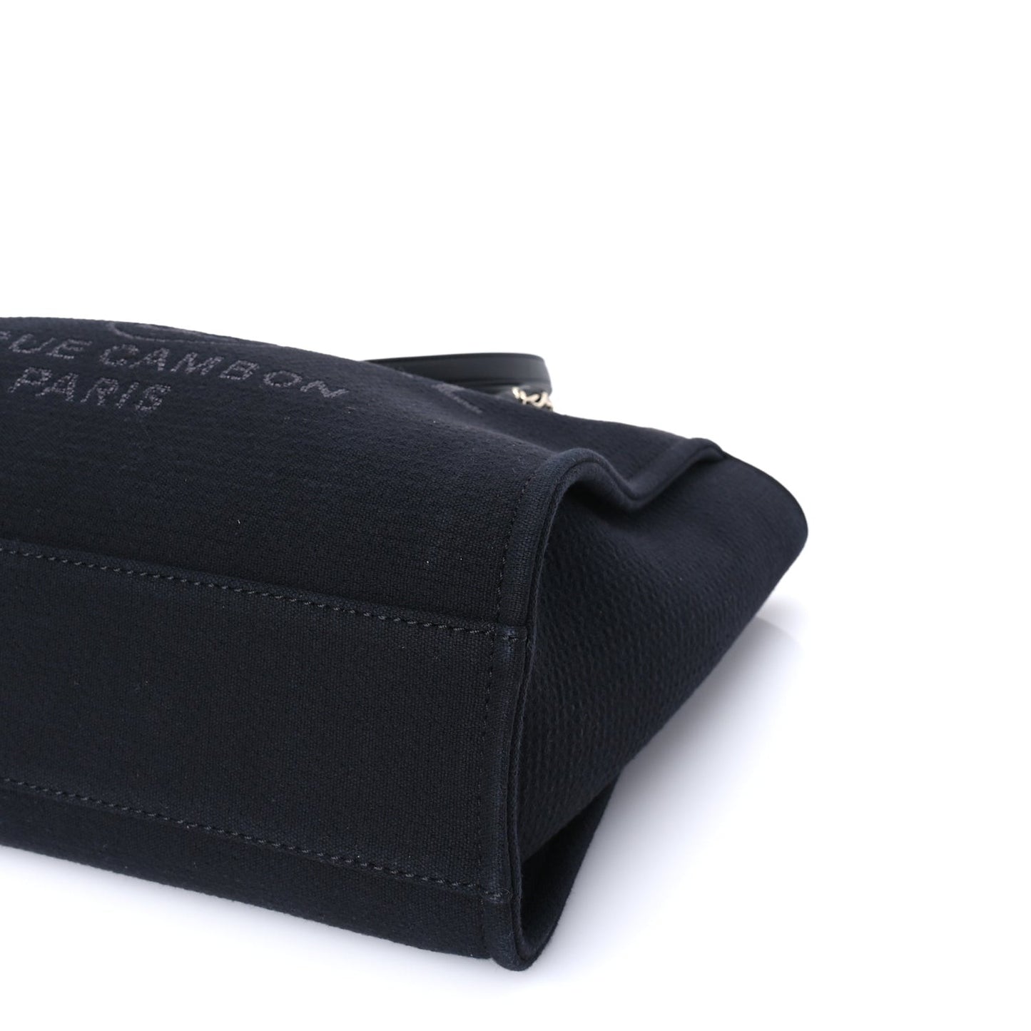 Mixed Fibers Small Deauville Tote Black