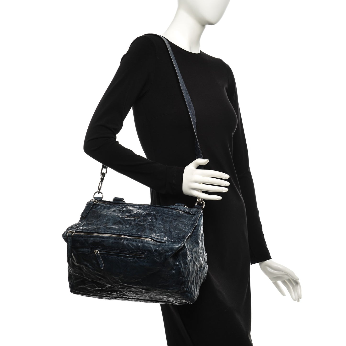 Tumbled Sheepskin Medium Pandora Night Blue