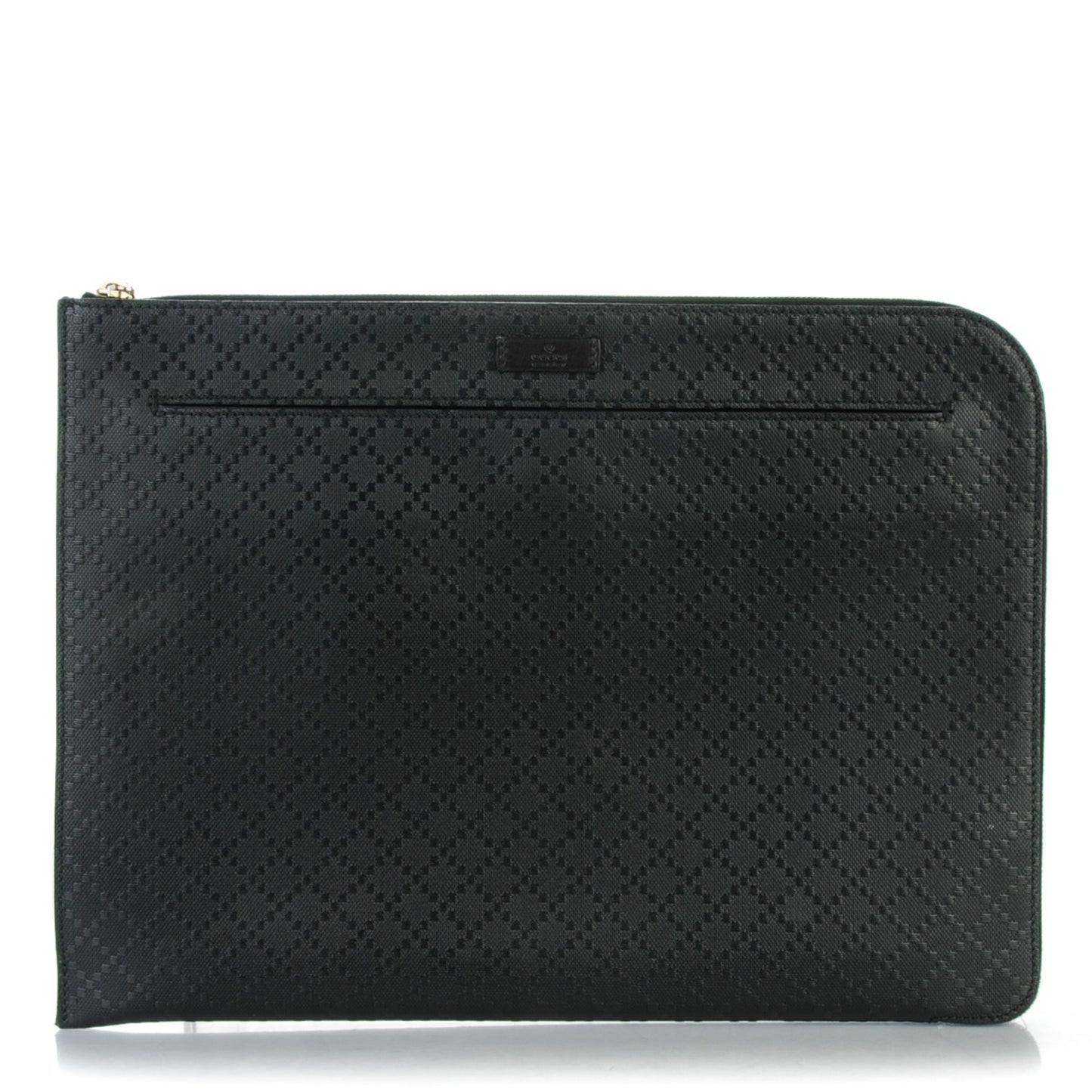 Diamante Travel Laptop Document Case Black