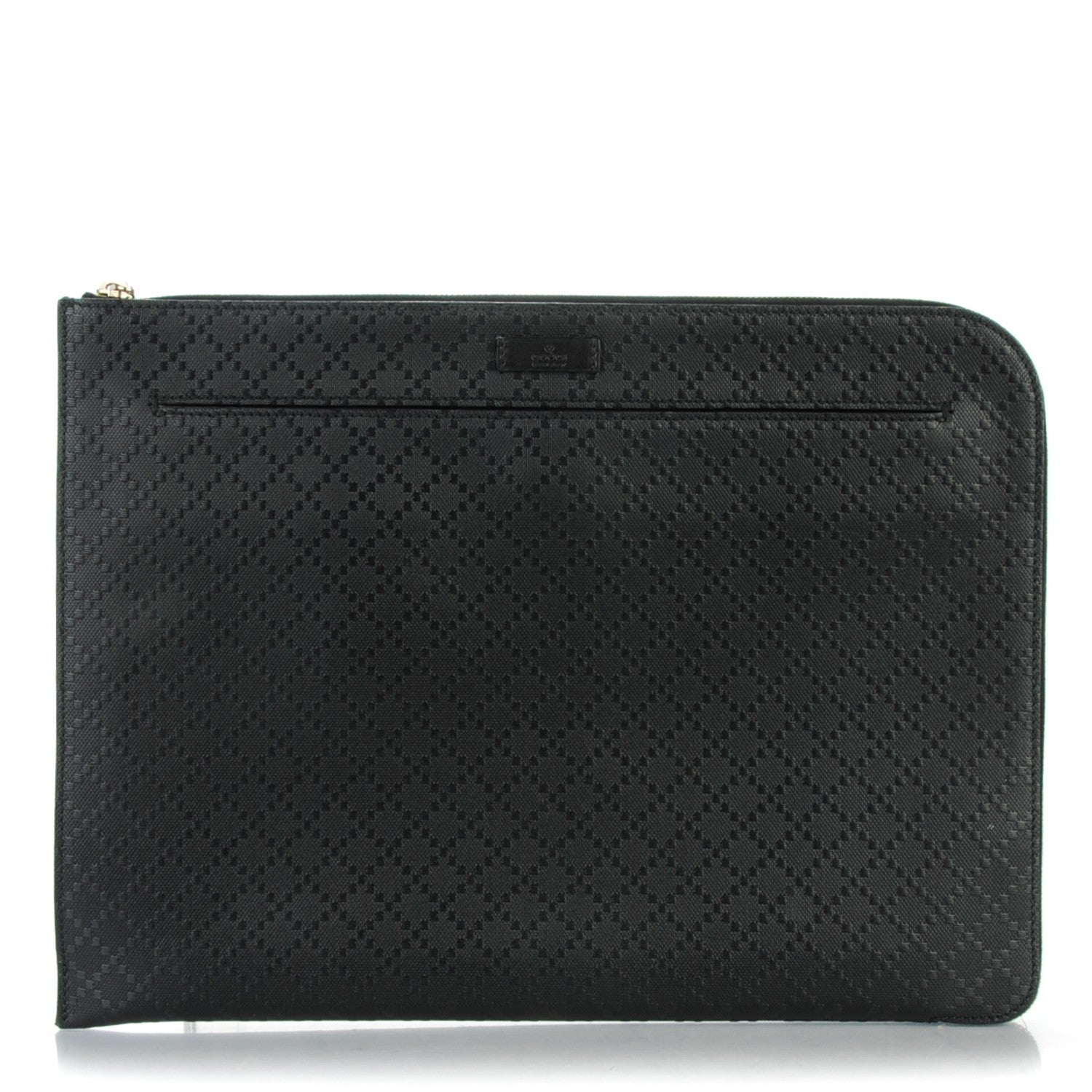 Gucci Diamante Travel Laptop Document Case Black 1 of 7