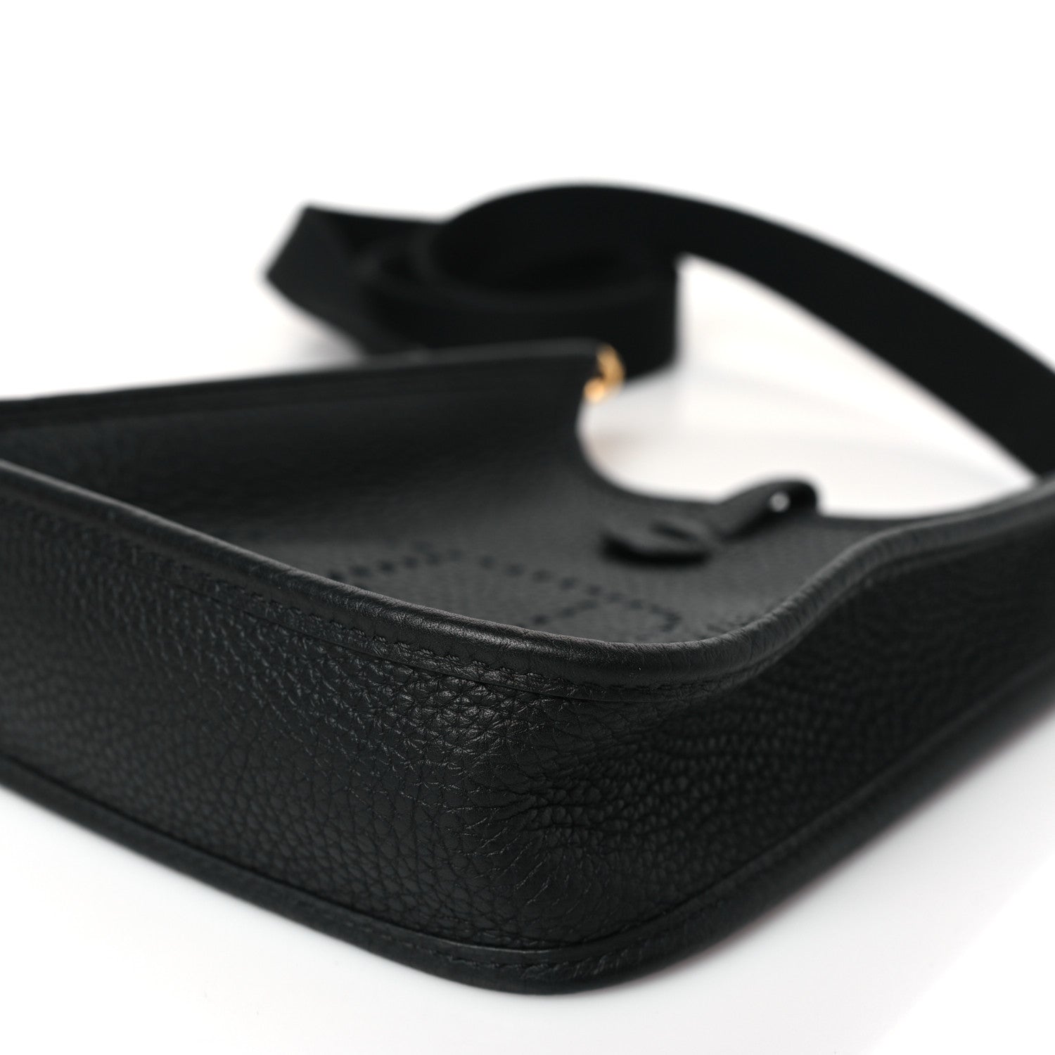 Hermes Taurillon Clemence Evelyne TPM Black 8 of 9