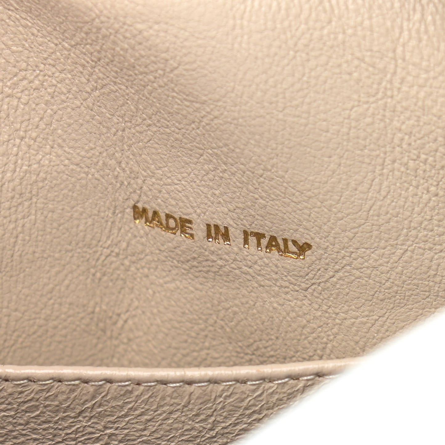 Lambskin Quilted CC Tassel Camera Case Light Blue