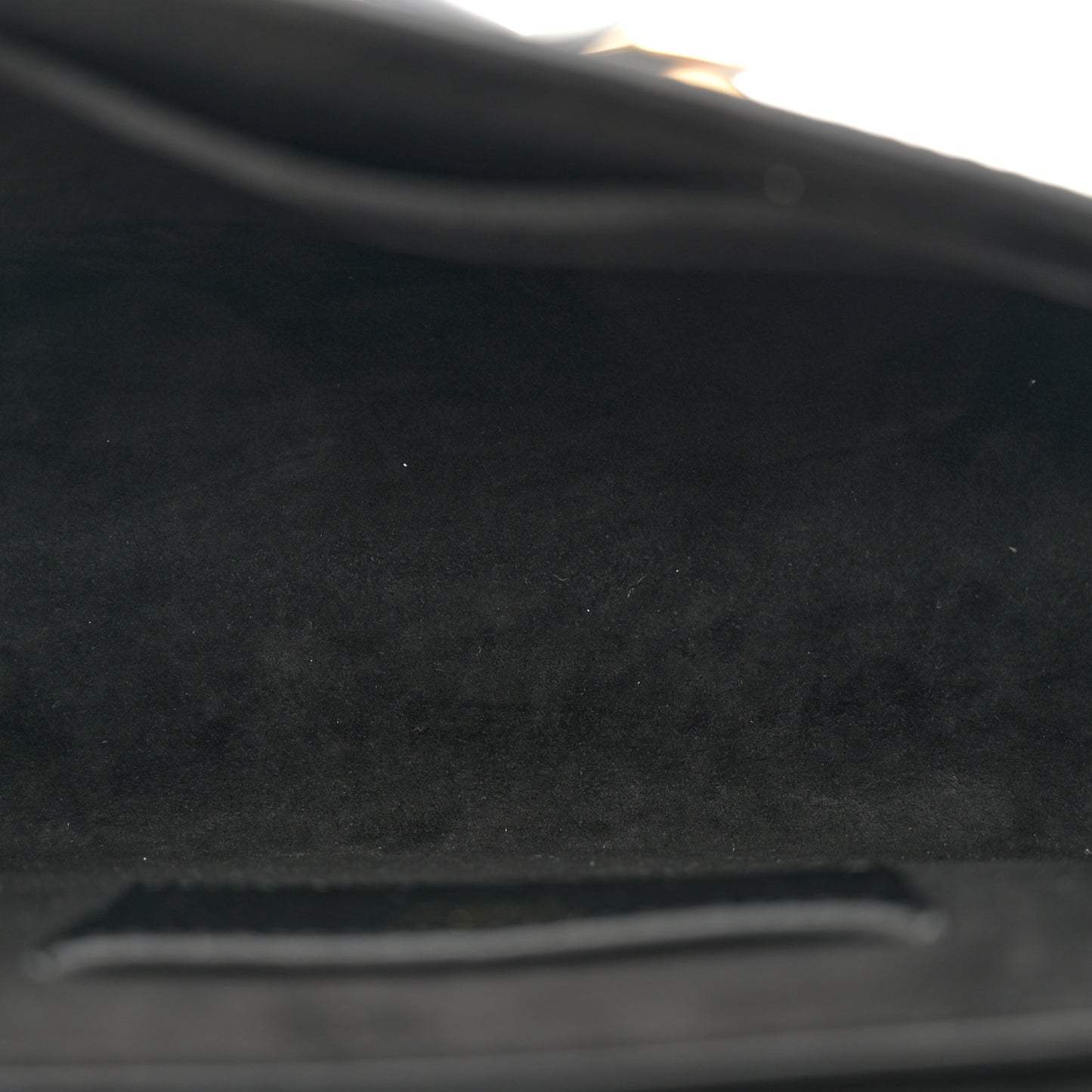 Taurillon Smooth Calfskin Scrunchie Twist One Handle MM Black