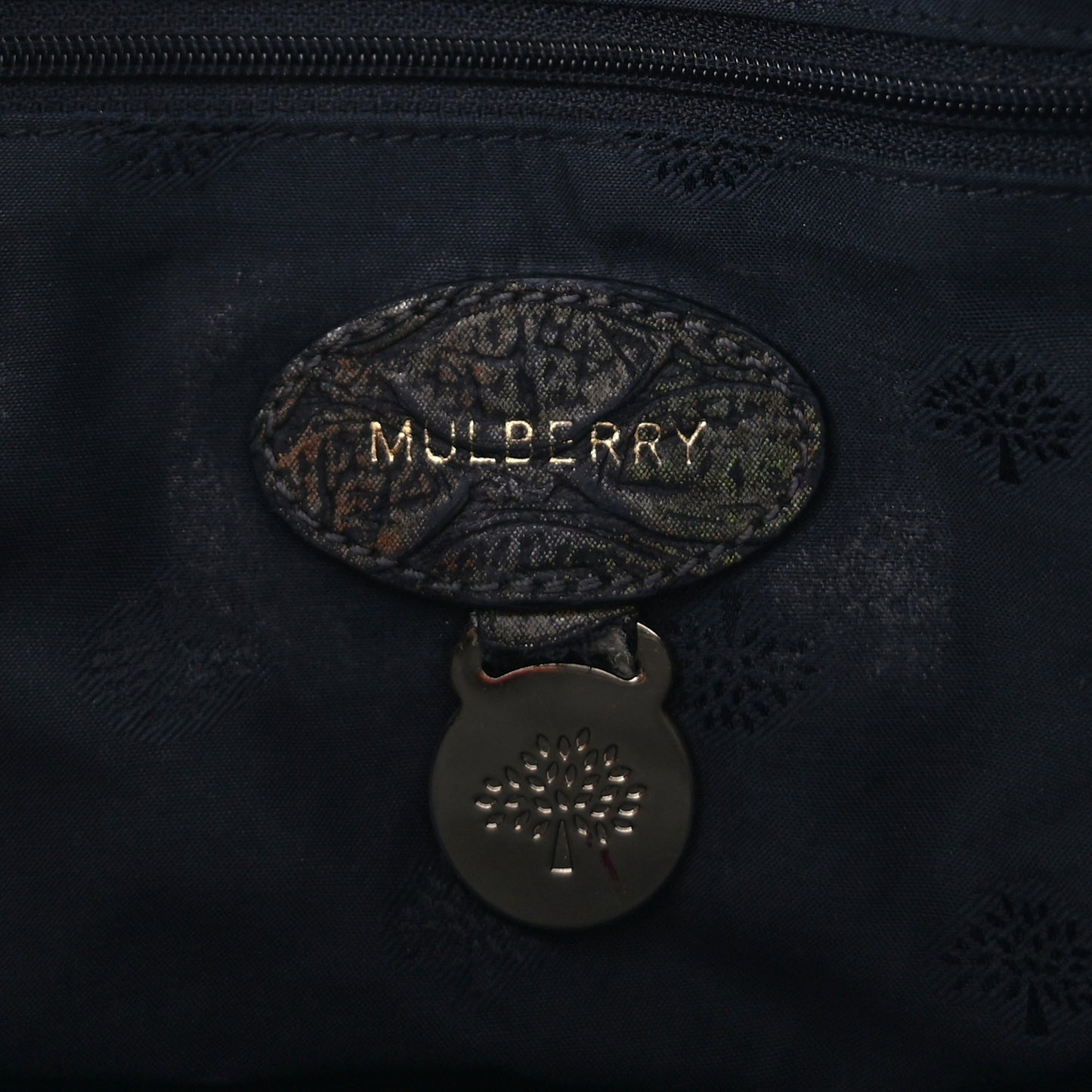 Metallic Snake Print Medium Del Rey Satchel Gold