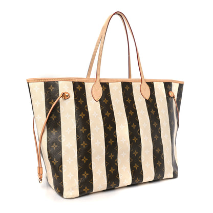 Louis Vuitton Monogram Rayures Neverfull GM 3 of 11
