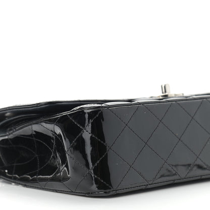 Chanel Patent Quilted Medium Double Flap Black 9 of 16