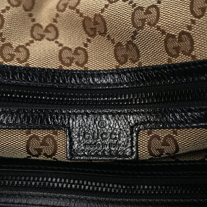Gucci Piuma Lux Energy Monochrome Double G Drawstring Tote Black 5 of 9